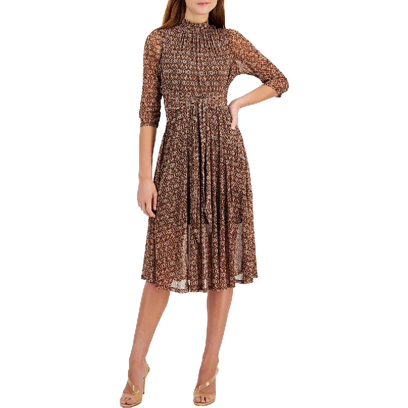 Women’s Seasonal Fashion Trends Signature By Robbie Bee Womens Petites Mock Neck Midi Midi Dress Women’s Seasonal Fashion Trends Signature By Robbie Bee Womens Petites Mock Neck Midi Midi Dress