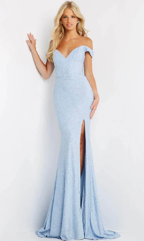 Fashion Forward JVN by Jovani JVN06281 - Off Shoulder Mermaid Prom Gown