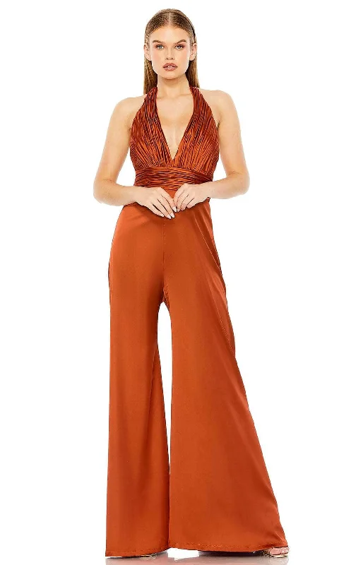 Mega Sale Ieena Duggal 49810 - Halter Jumpsuit