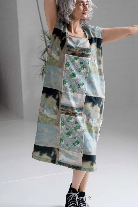 New Styles Just In Polly dress Sea Salt *organic cotton
