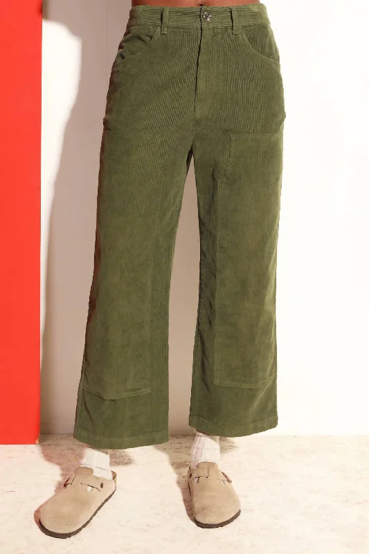 Modern Women’s Fashion with Vintage Touches Hardy Trouser In Leaf