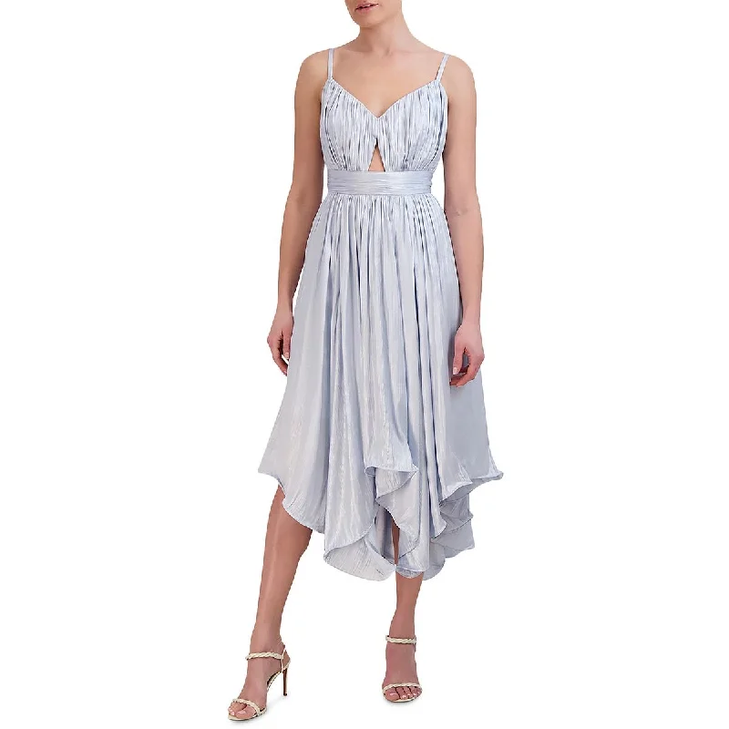 Bundle Offer BCBGMAXAZRIA Womens Below Knee Pleated Midi Dress