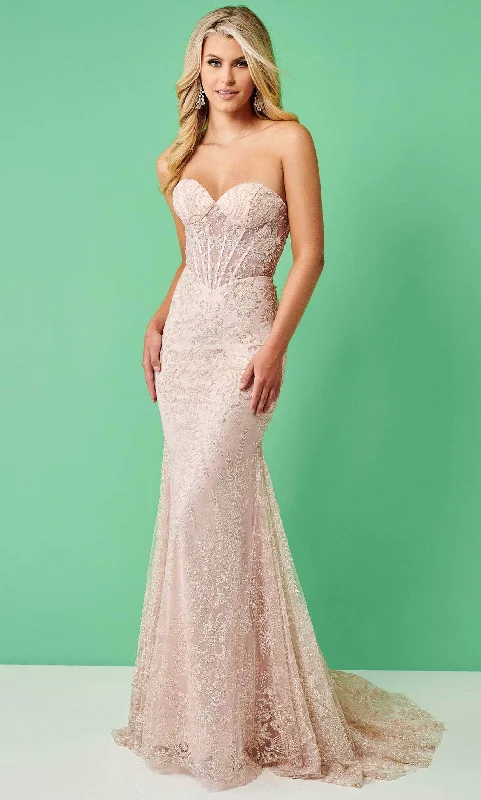Runway Inspired Wear Rachel Allan 70319 - Strapless Gown