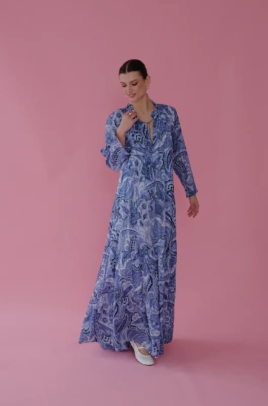 Minimalist Women's Fashion Clothing Ceru Dress Blue