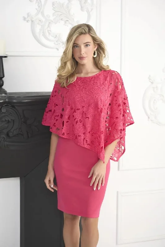 Stylish Looks Frank Lyman - 242132 Raspberry Lace Dress
