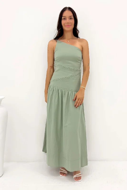 Exclusive Sale Carwyn Maxi Dress Khaki