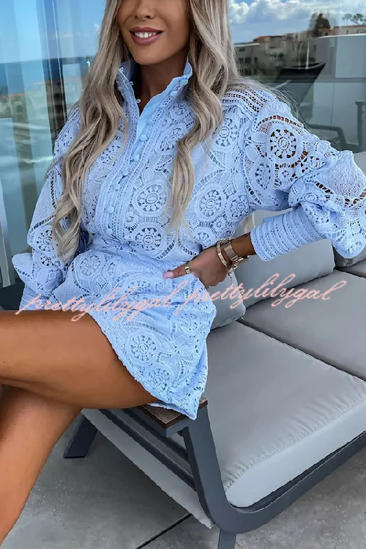 Everyday Women’s Fashion Trends Radiant Blessings Eyelet Crochet Lace Blouse and Shorts Set Everyday Women’s Fashion Trends Radiant Blessings Eyelet Crochet Lace Blouse and Shorts Set