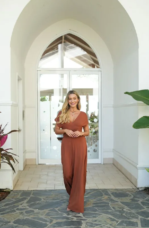 Classic Clothes For Women Mocha Ibiza Dress