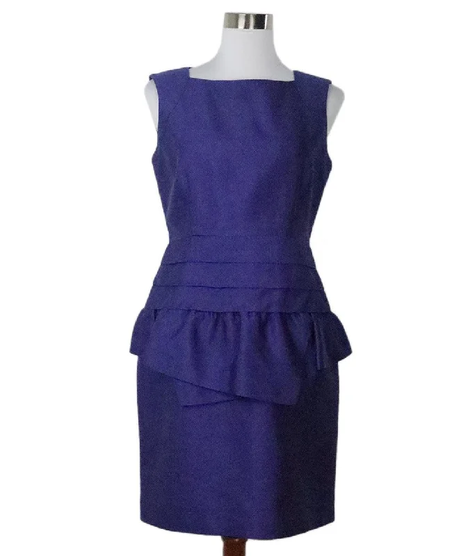 Mega Sales Reiss Purple Silk Dress sz 6