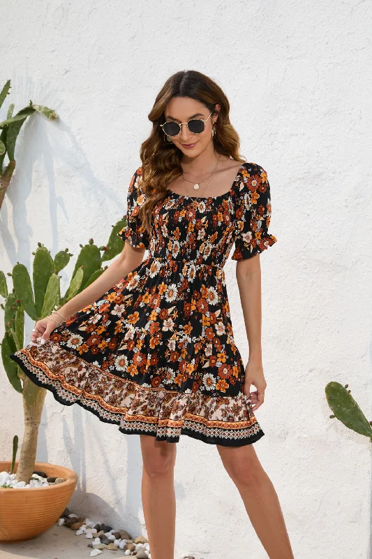 Clothing Sales Zoe Summer Floral Mini Dress