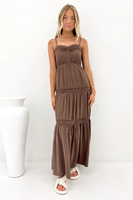 Unbeatable Prices Toledo Maxi Dress Brown