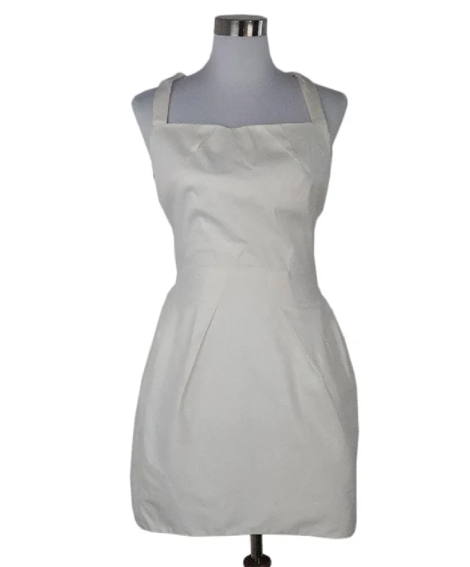 All Season Fashion Collection Rm Ivory Cotton Dress sz 6