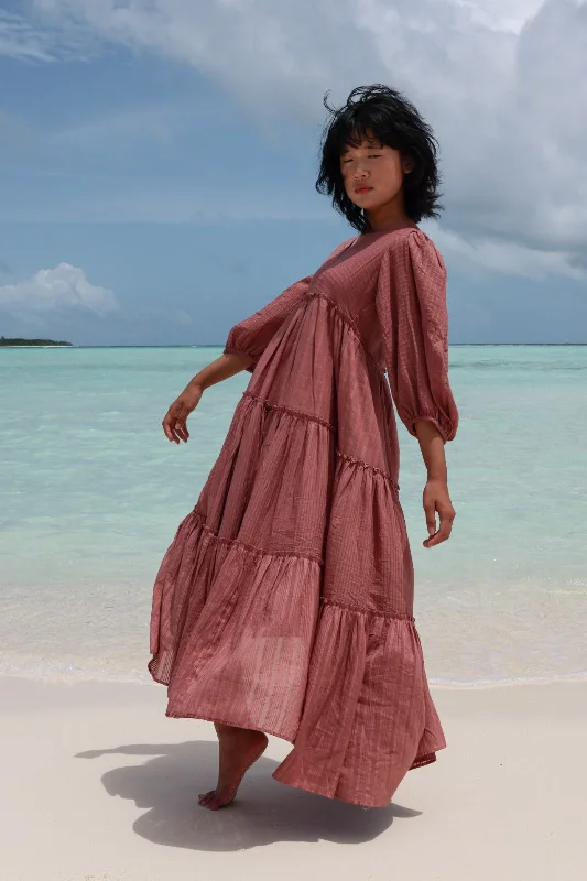 Chic Trends For The Fashion Savvy Self designed tier dress with frill detailing