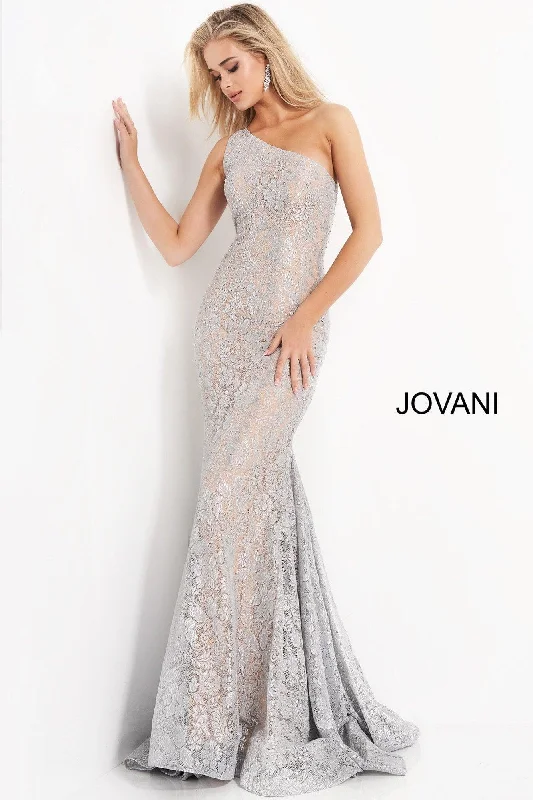 Best Online Boutiques For Women Jovani 00353 One Shoulder Long Prom Formal Lace Gown Best Online Boutiques For Women Jovani 00353 One Shoulder Long Prom Formal Lace Gown