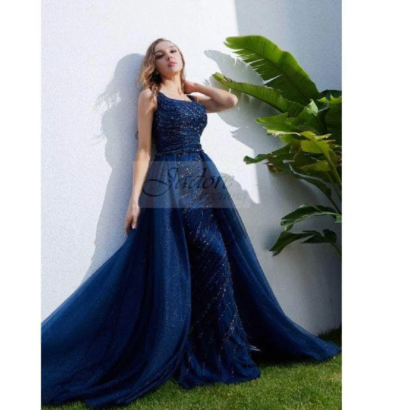 Women's Clothing Brands J'Adore Dresses J23002 - Beaded Sleeveless Prom Gown