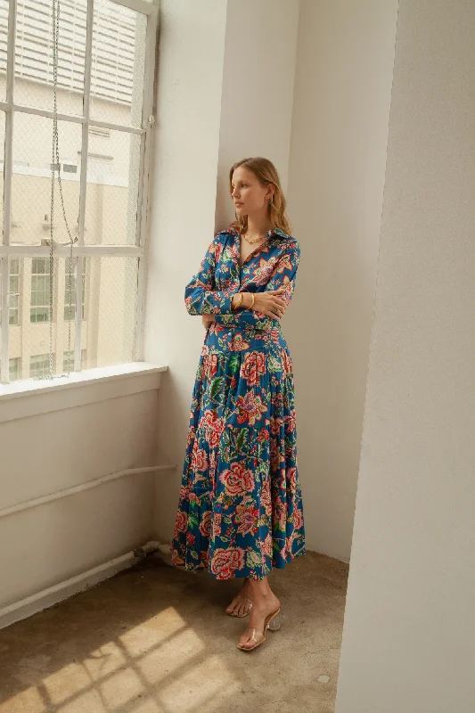 Trend Setting Wardrobe Meredith Peony Dress Blue