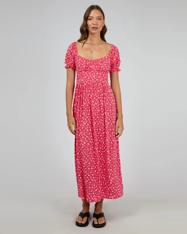 Sophisticated Style All About Eve Dolly Maxi Dress Red