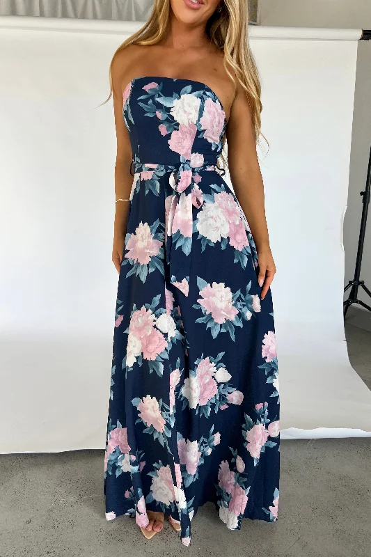 Stylish Dresses for Women SHARL DRESS - FLORAL NAVY