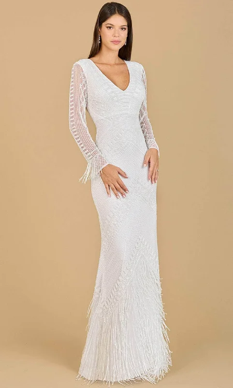 Bold Prints Casual Chic Lara Dresses 51139 - Long Sleeved Formal Gown