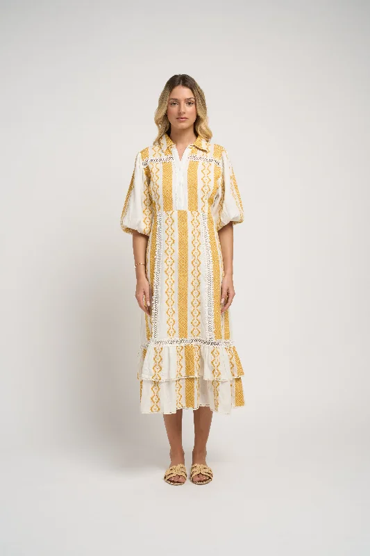 Limited Stock, Big Sale Catalina II Dress Yellow