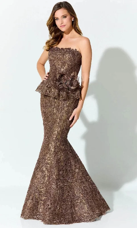 Premium Quality Garments Ivonne D ID921 - Strapless Gown