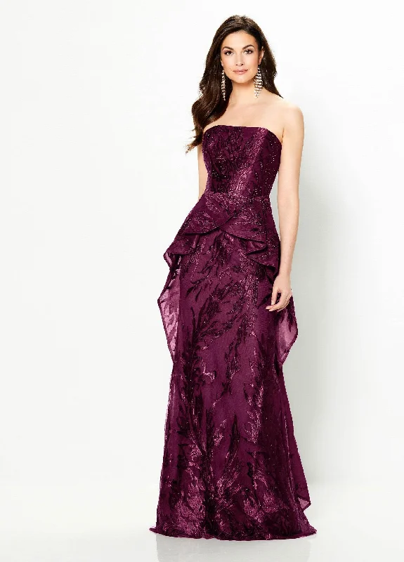 Unleash Your Trendy Side Montage by Mon Cheri - 219992SC Strapless Embroidered Sheath Gown Unleash Your Trendy Side Montage by Mon Cheri - 219992SC Strapless Embroidered Sheath Gown