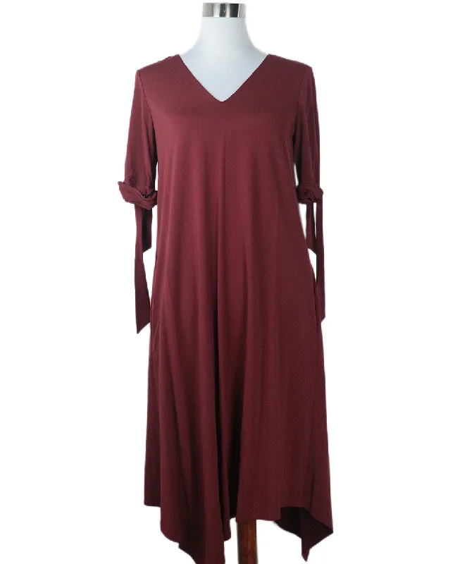 Luxury Women's Clothing Lafayette Burgundy Dress sz 8