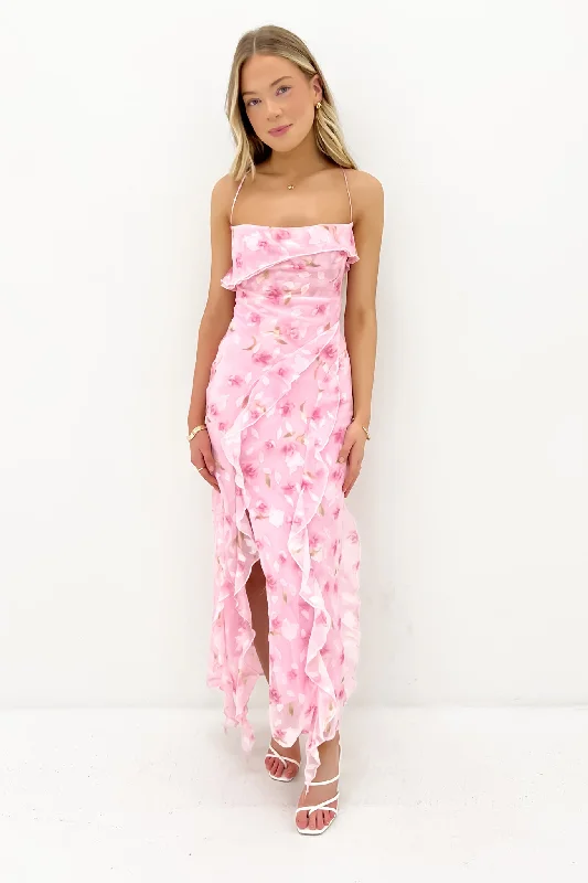 Eco Friendly Fashion Sale Loz Maxi Dress Pink Frolic