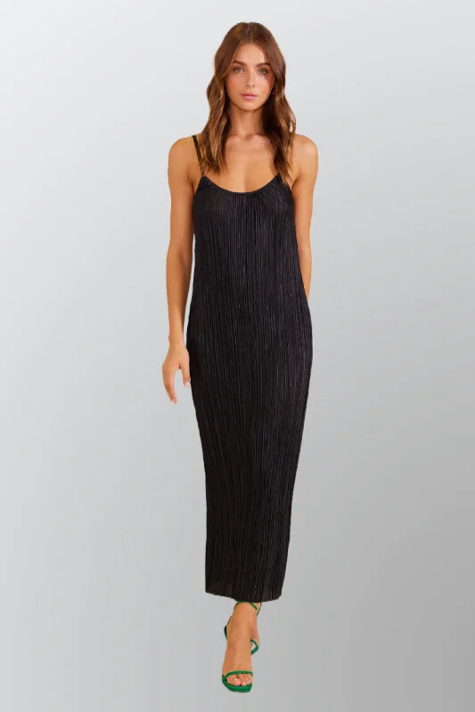 Discount Store MINKPINK Womens Livia Midi Dress - Black
