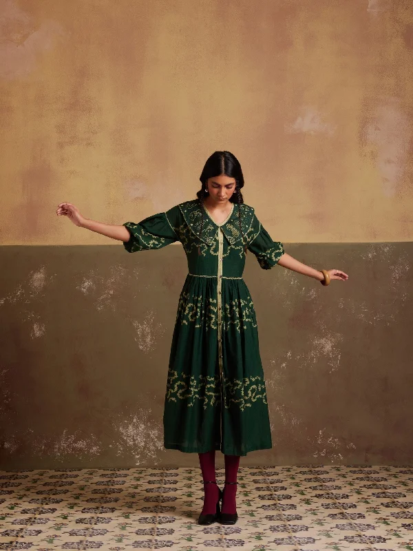 Coastal Beach - Inspired Style Folk Dress