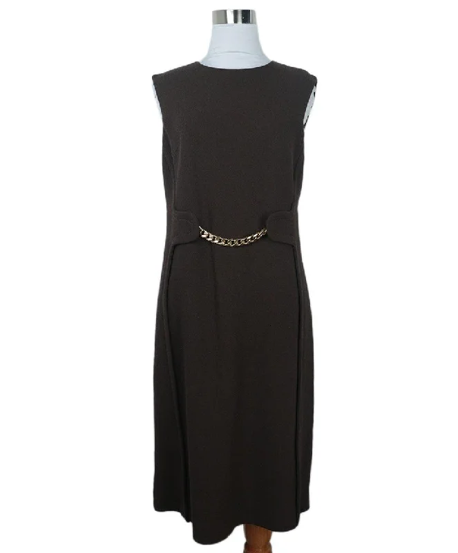 Save Big Michael Kors Brown Wool Dress sz 4