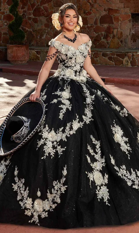 Travel Essentials Rachel Allan RQ3117 - Applique Quinceanera Ballgown