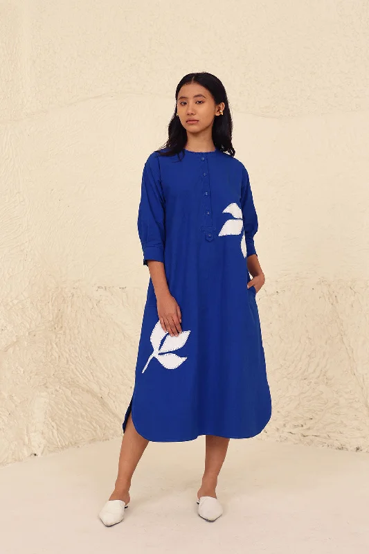 Laid-Back Elegance WIONA SOLID DRESS