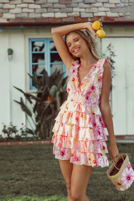 New Arrival Discount Cecil Sexy Floral Short Dress