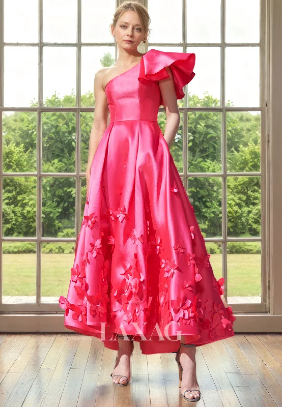 High Street Women’s Fashion for Trendy Shoppers A-Line One Shoulder Floral Embossed Sleek Satin Mother of the Bride Dress High Street Women’s Fashion for Trendy Shoppers A-Line One Shoulder Floral Embossed Sleek Satin Mother of the Bride Dress
