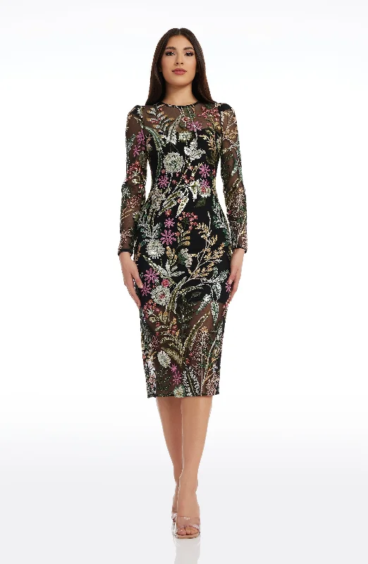 Fashionable Tops for Women Sophia Floral Sequin Dress