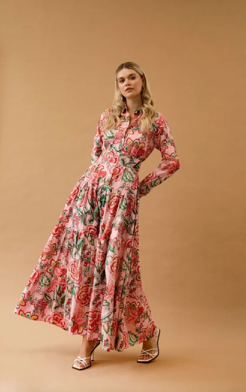 Hot Sale Meredith Peony Dress Pink