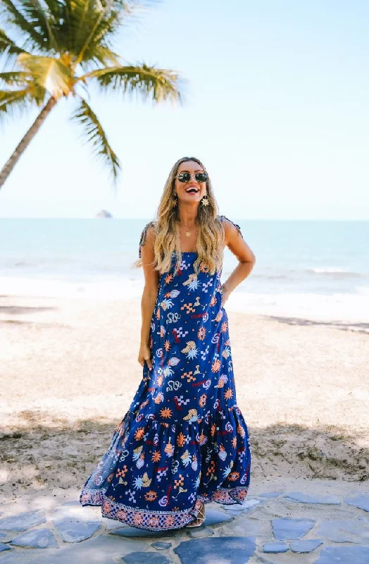 Today's Best Deals – Don't Wait Blue Tequila Lucy Sky Dress