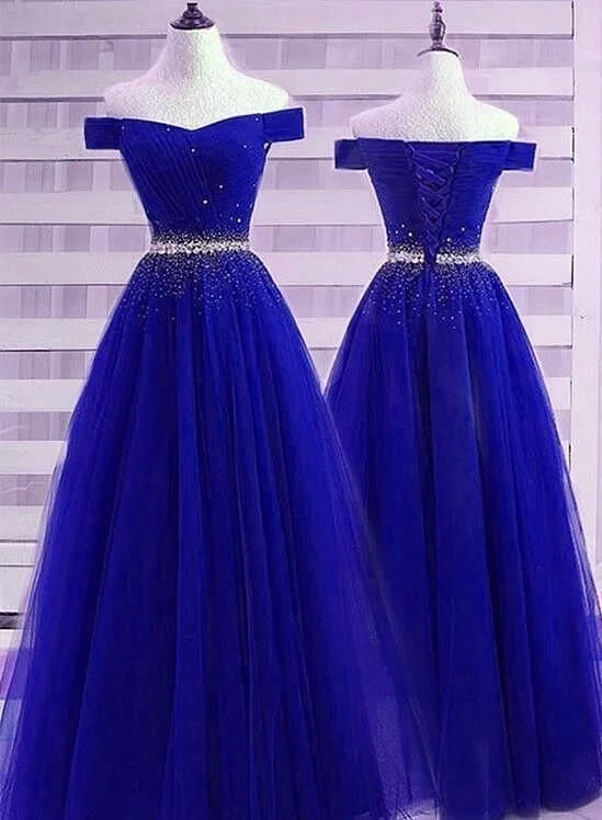Wardrobe Refresh royal blue prom dress for girls   cg16959