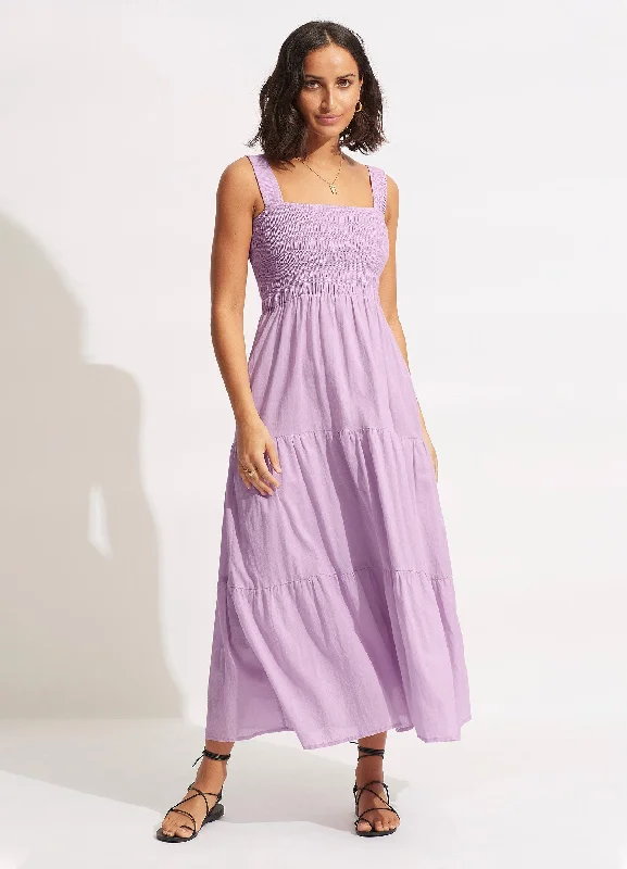 Trendy Women's Wear Collection Boathouse Dress - Lilac