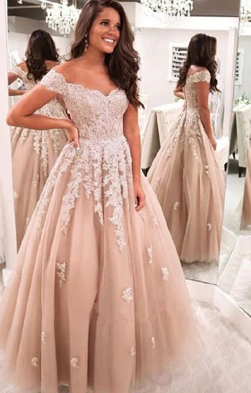 Redefining Women's Style Off Shoulder Ball Gown Lace Formal Prom Dresses Girls 16 Sweet Party Gown Debutante Dress cg21402 Redefining Women's Style Off Shoulder Ball Gown Lace Formal Prom Dresses Girls 16 Sweet Party Gown Debutante Dress cg21402