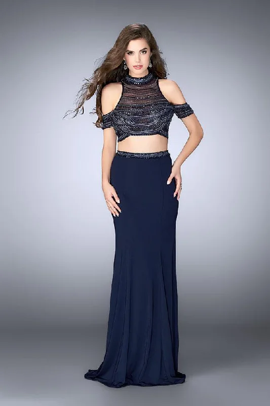 High-End Women’s Apparel La Femme Gigi - 24053 Embellished Off-Shoulder Long Evening Gown High-End Women’s Apparel La Femme Gigi - 24053 Embellished Off-Shoulder Long Evening Gown