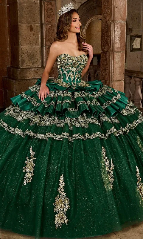 Fashion Sale Rachel Allan RQ5003 - Strapless Layered Ballgown