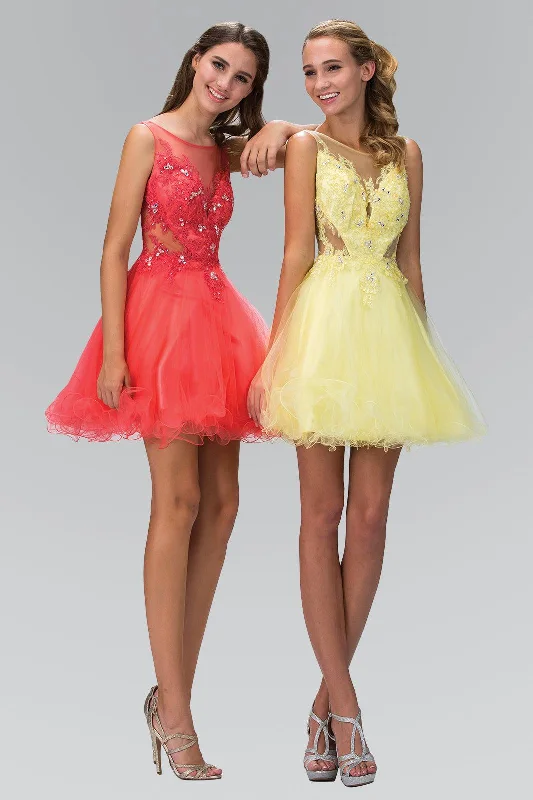 Business Casual Outfits Sleeveless Short Prom Dress