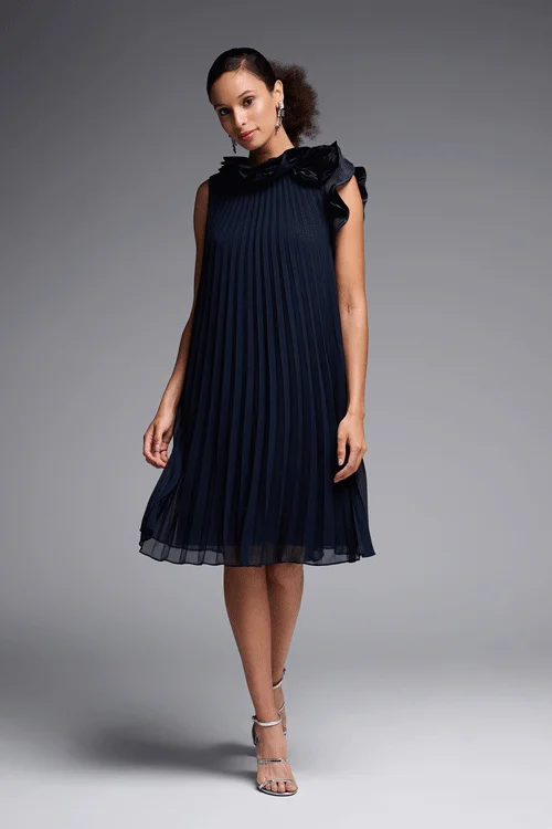 Trendy Clothing Sale Joseph Ribkoff - 223728S Pleat Dress