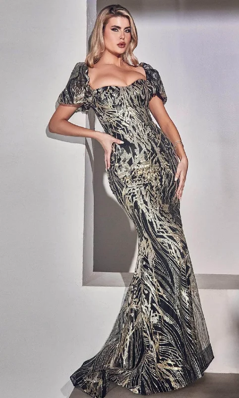 Luxury Women’s Clothing Cinderella Divine J833 - Off-Shoulder Glitter Evening Gown