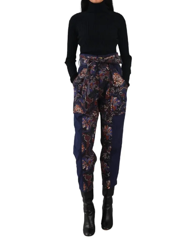 Holiday Special Offers Ciji Pants In Lacar Navy