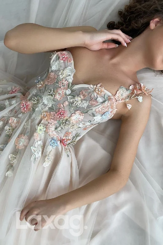 Shop Ladies Clothes 17752 - Floral Appliqued Strapless Sleeveless Sweetheart Prom Dress Shop Ladies Clothes 17752 - Floral Appliqued Strapless Sleeveless Sweetheart Prom Dress