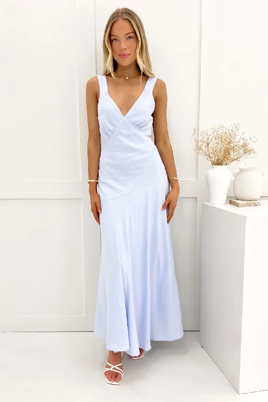 Odd Size Clearance Sale Ramona Maxi Dress Blue