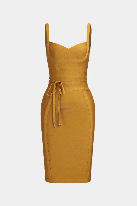 Huge Savings On Premium Women's Clothing Collections Knit Tie Front Zipper Slip Dress